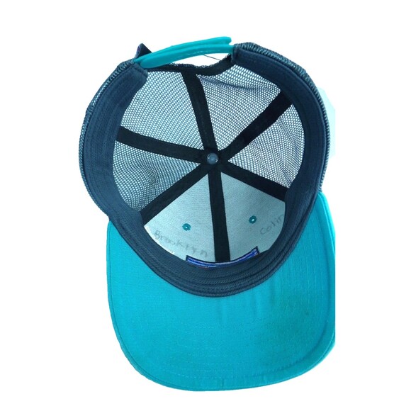 Patagonia P6 Logo Mountaintops Mesh Back Trucker Snapback Cap Hat READ - Picture 8 of 12